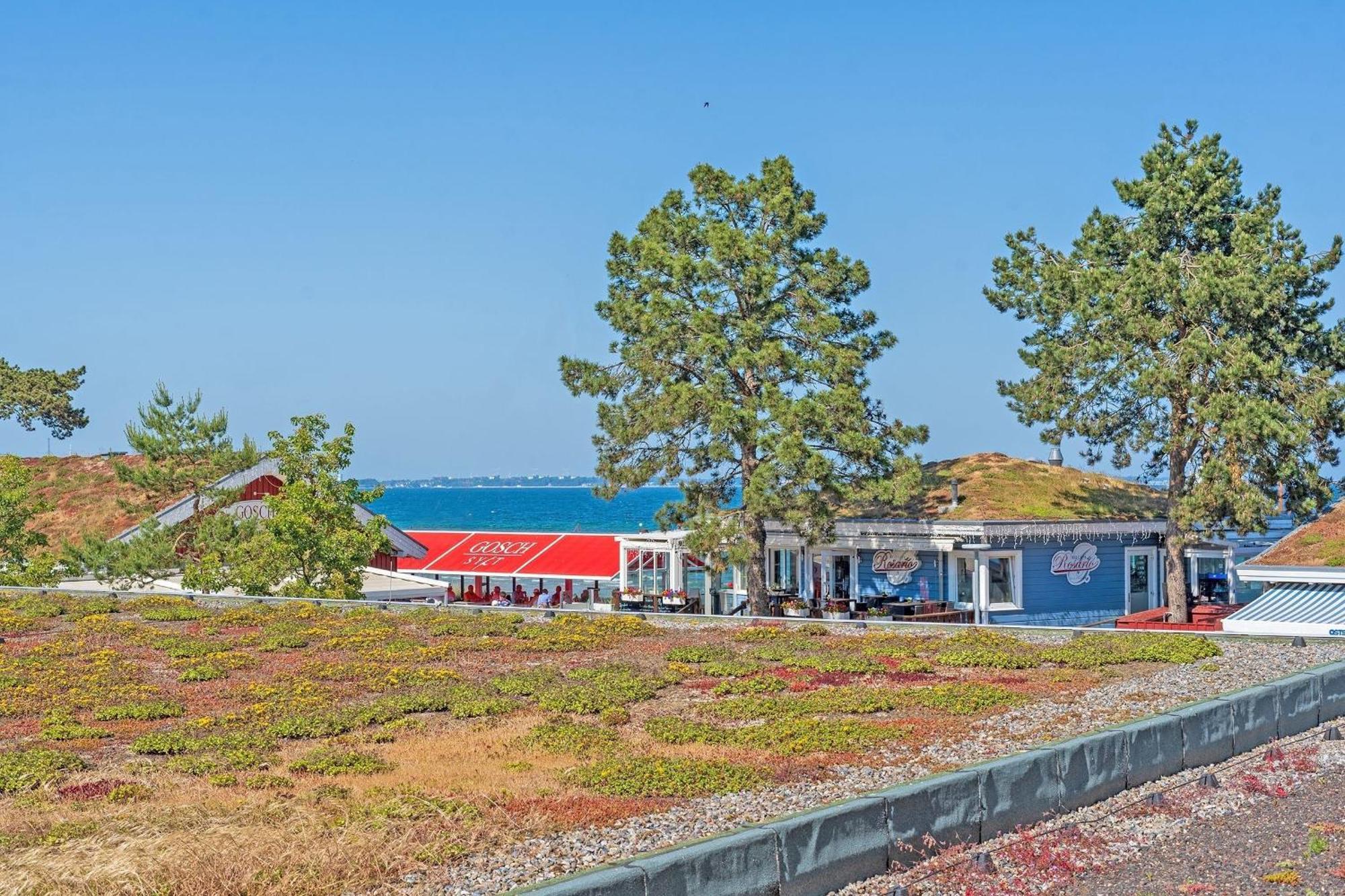 Haus Meeresstrand Beachbude Scharbeutz Bagian luar foto